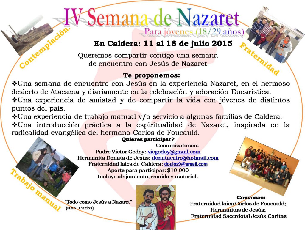 convocatoria-iv-semana-de-nazaret-chile-julio-2015