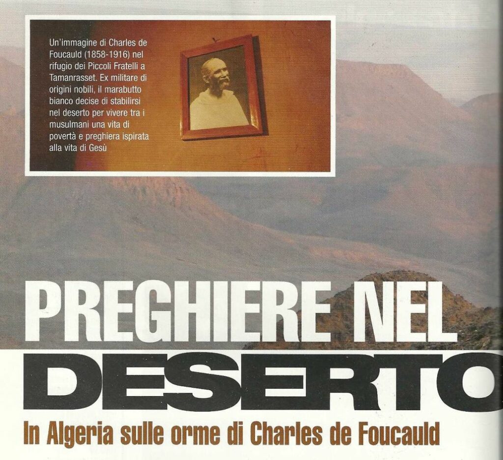 Preghiere Di Charles De Foucauld Preghiere nel deserto (In Algeria sulle orme di Charles de FOUCAULD